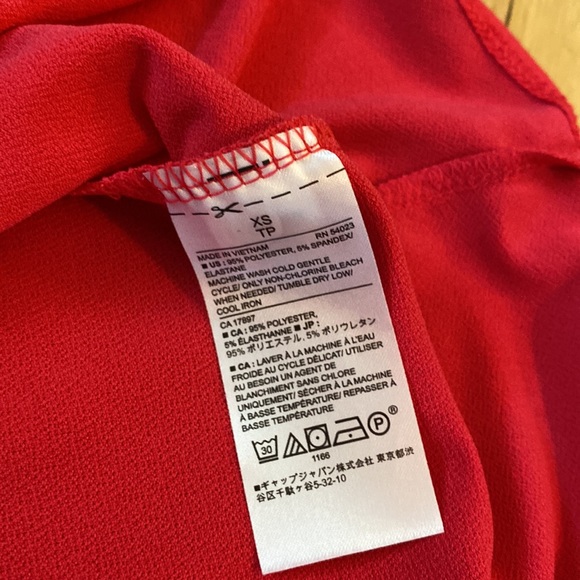 Banana Republic Pink Flare Sleeve Blouse in XS - Picture 4 of 4